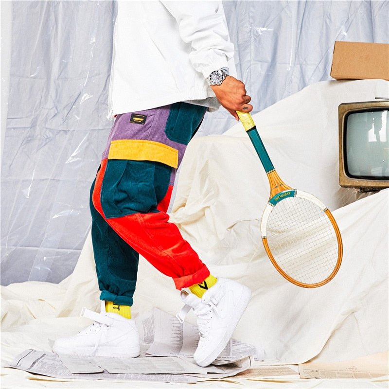 Pantalon Cargo Multicolore