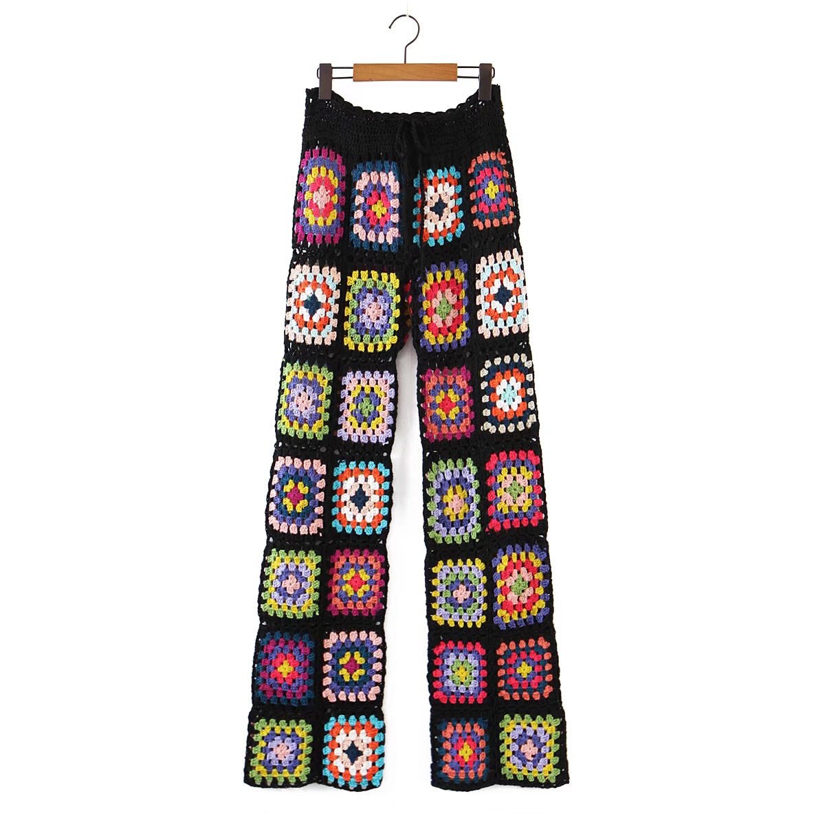 Pantalon Patchwork Crochet