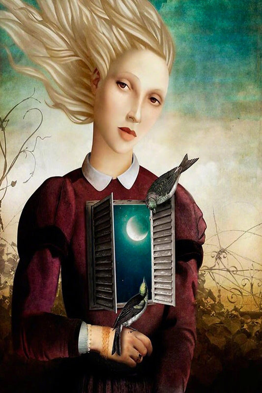 Peinture Surréaliste Femme