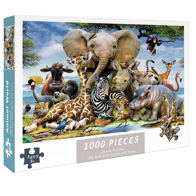 Puzzle Art Animaux