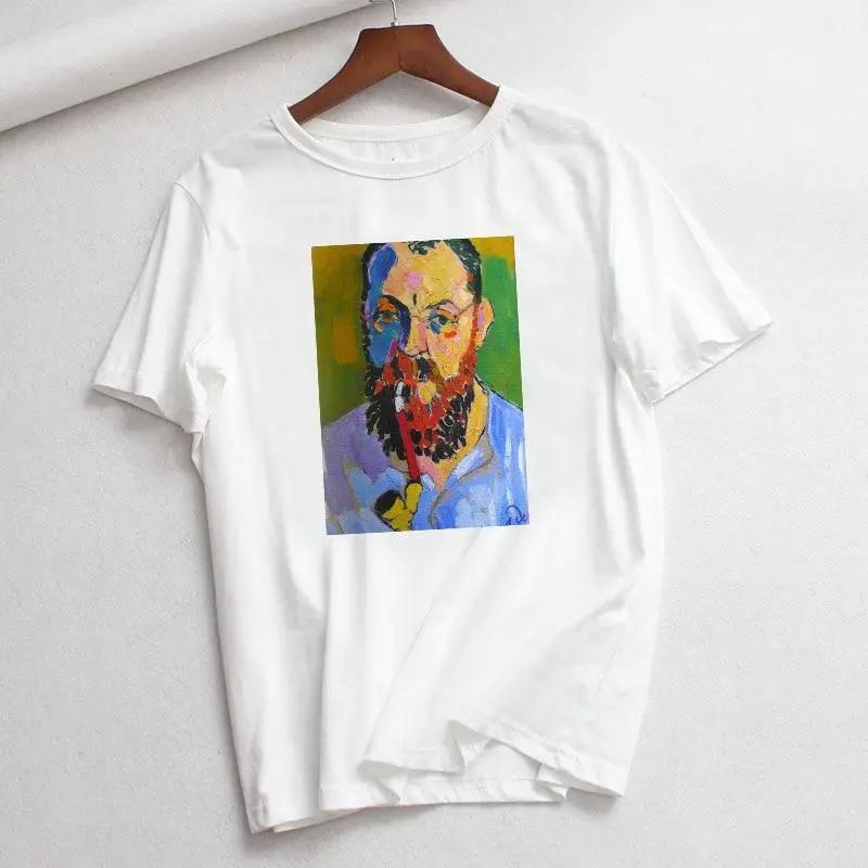 T-shirt Art Autoportrait Matisse