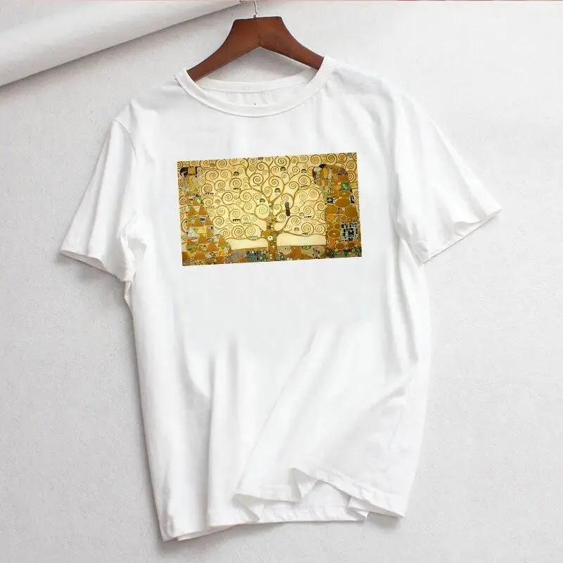 T-shirt Art Gustav Klimt Arbre
