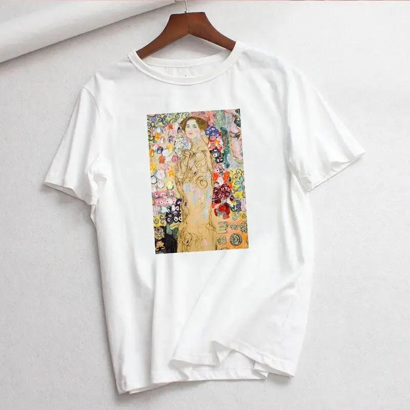 T-shirt Art Gustav Klimt Femme