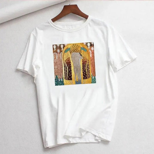 T-shirt Art Gustav Klimt Porte du Monde