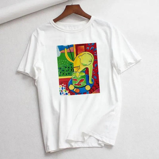 T-shirt Art Le Chat