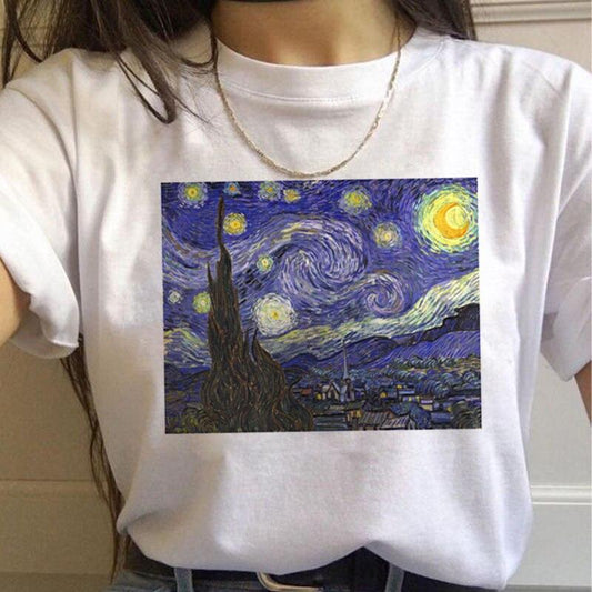 T-shirt Art Nuit Étoilée