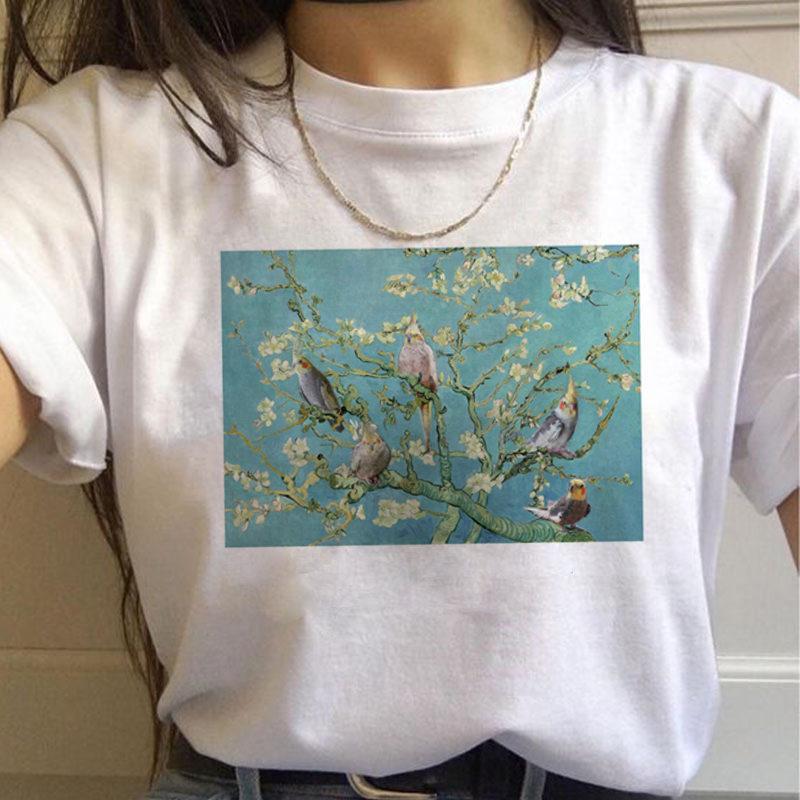 T-shirt Art Oiseaux