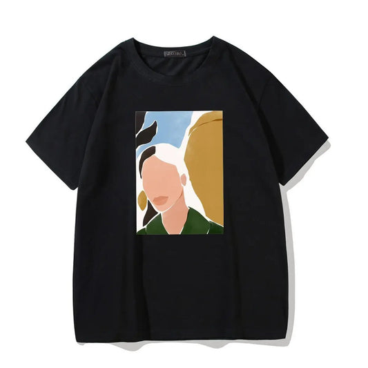 T-shirt Art Peinture femme Abstraite