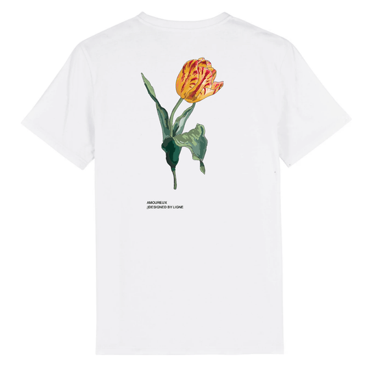 T-shirt Blanc - Tulipe
