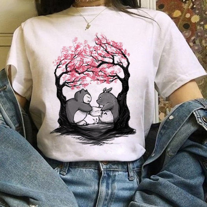 T-shirt Dessin Animé Sakura