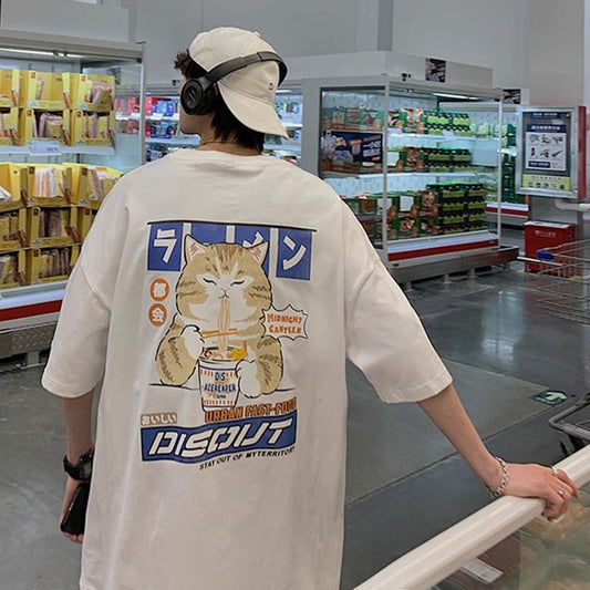 T-shirt Dessin Chat Japonais