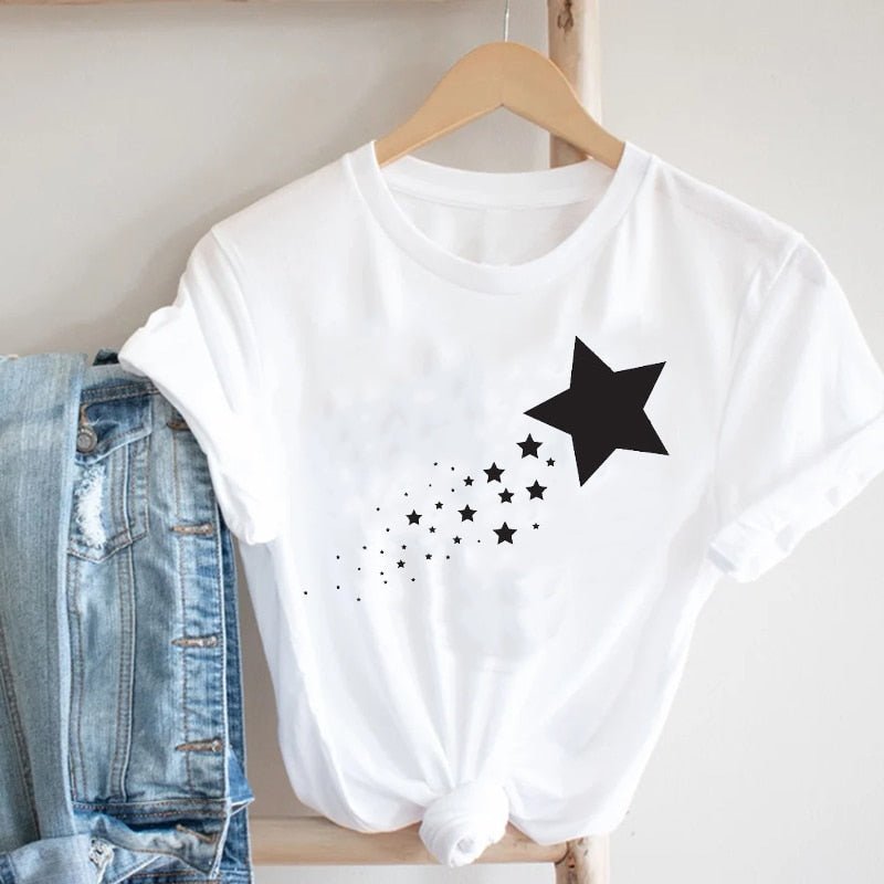 T-shirt Dessin Étoile