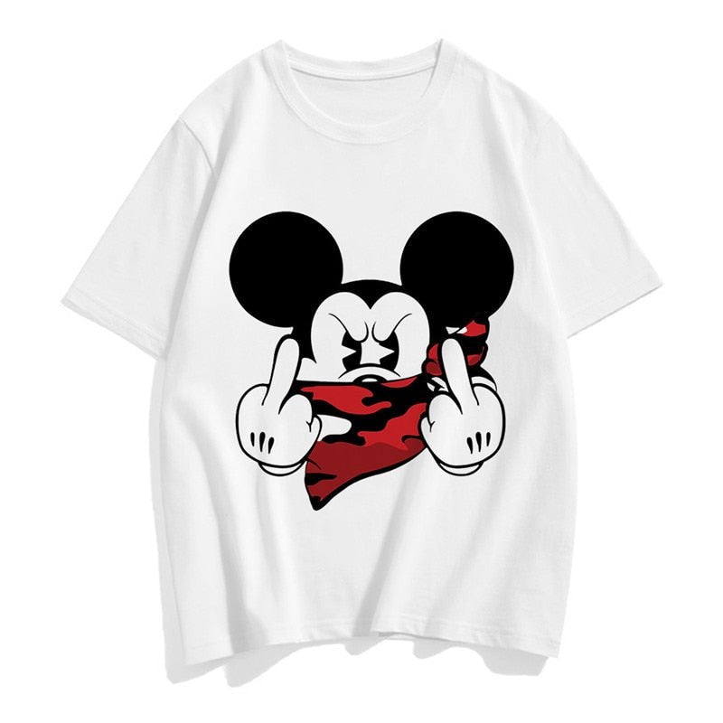 T-shirt Dessin Fuck Mickey