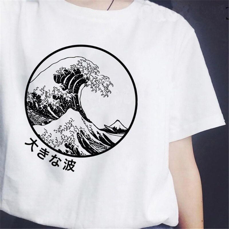 T-shirt Dessin Kanagawa