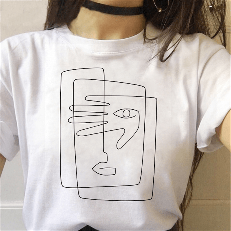 T-shirt Dessin Picasso