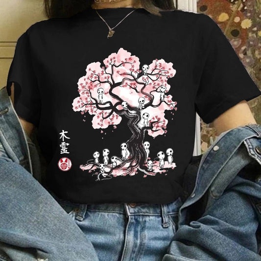 T-shirt Dessin Sakura