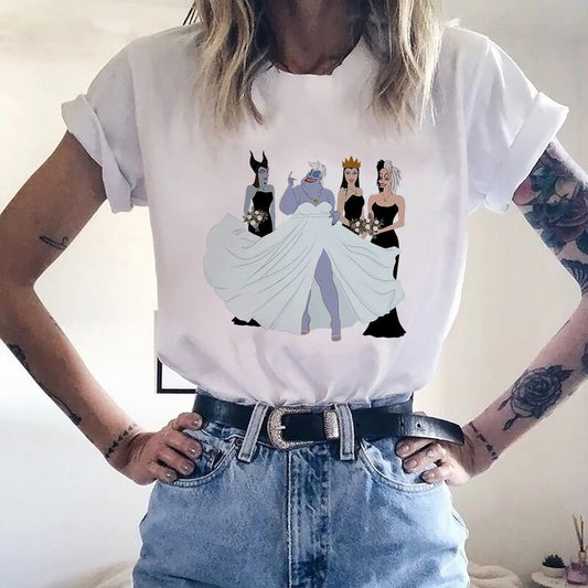 T-shirt Femme Dessin Animé