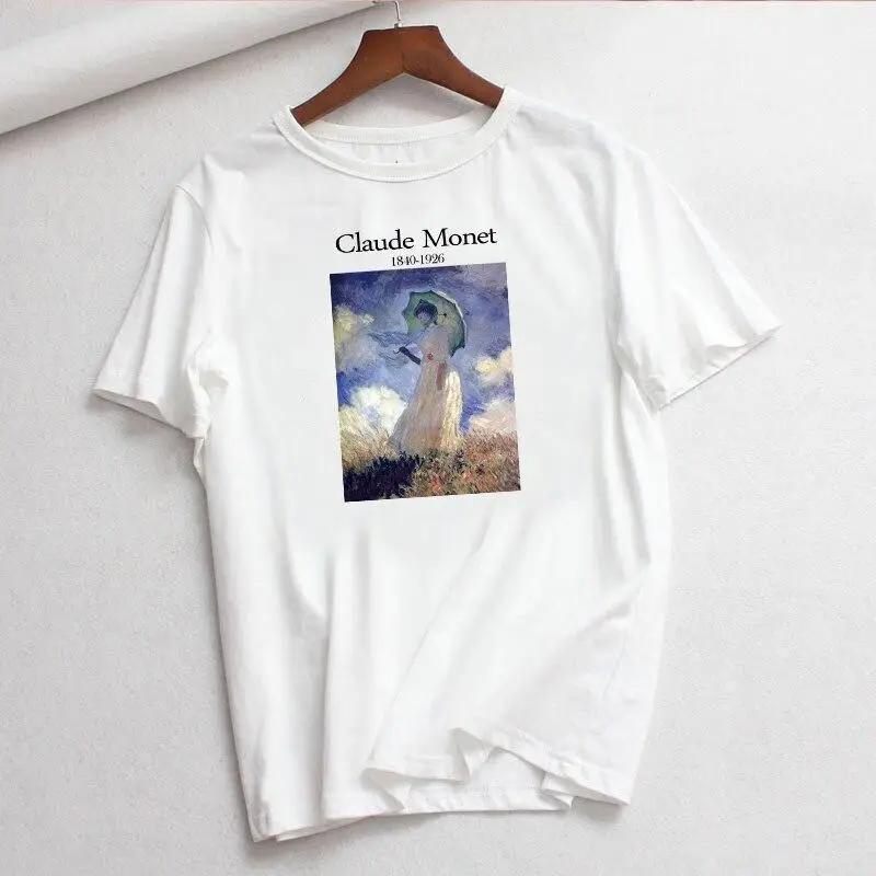 T-shirt Oeuvre d'Art Claude Monet