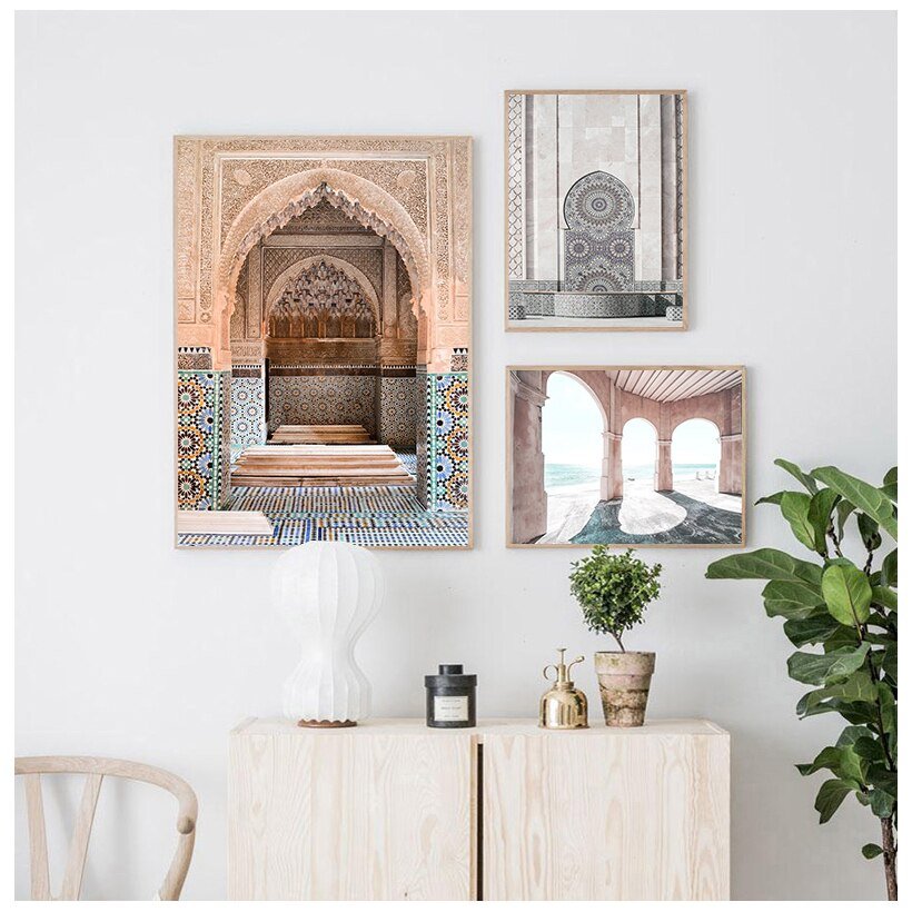 Tableau Coloré Marocain