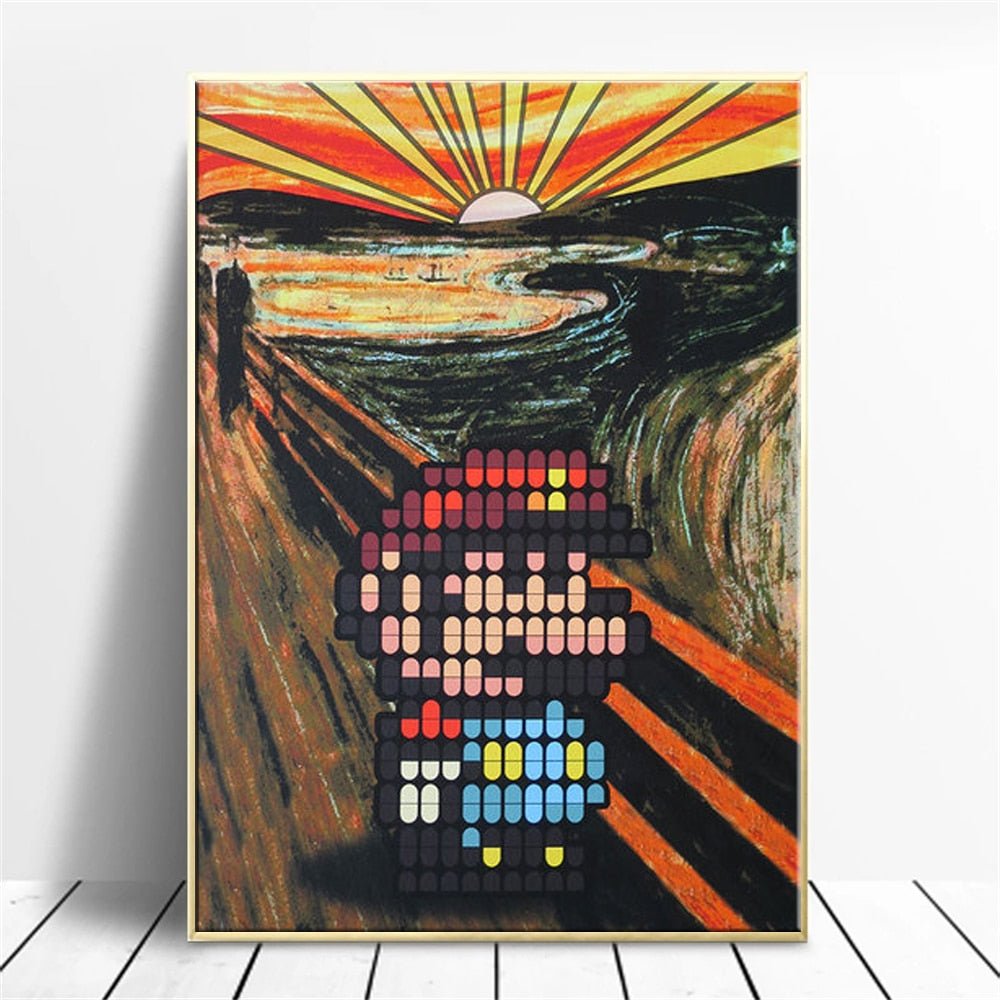 Tableau Edvard Munch Pop Art