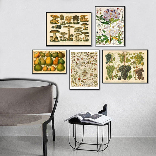Tableau Fleur Vintage