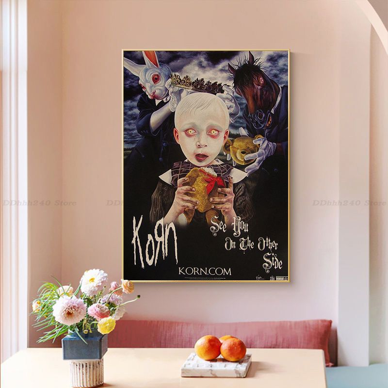 Tableau Groupe de Rock Vintage